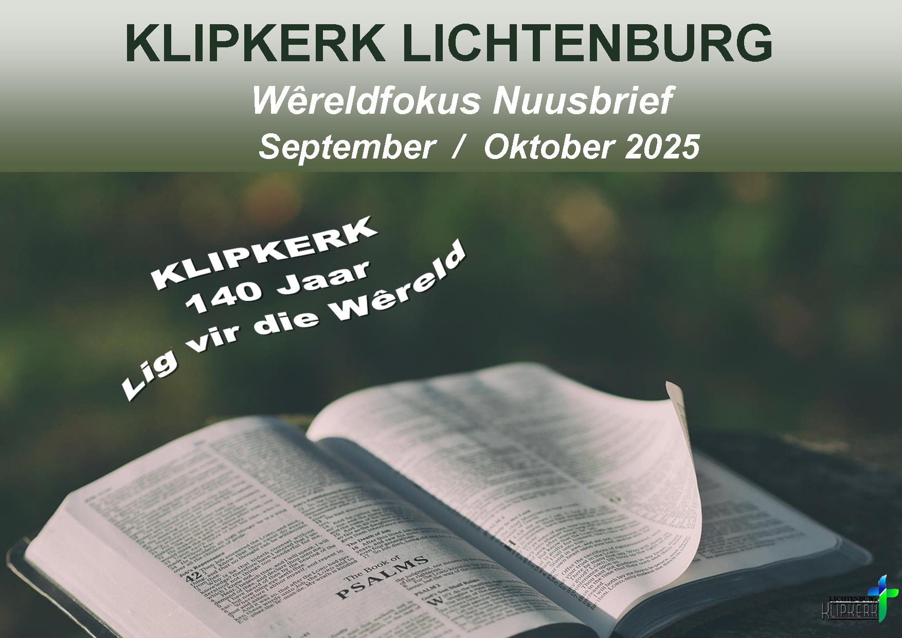 Wereldfokus Lichtenburg N G Klipkerk,nuusbrief